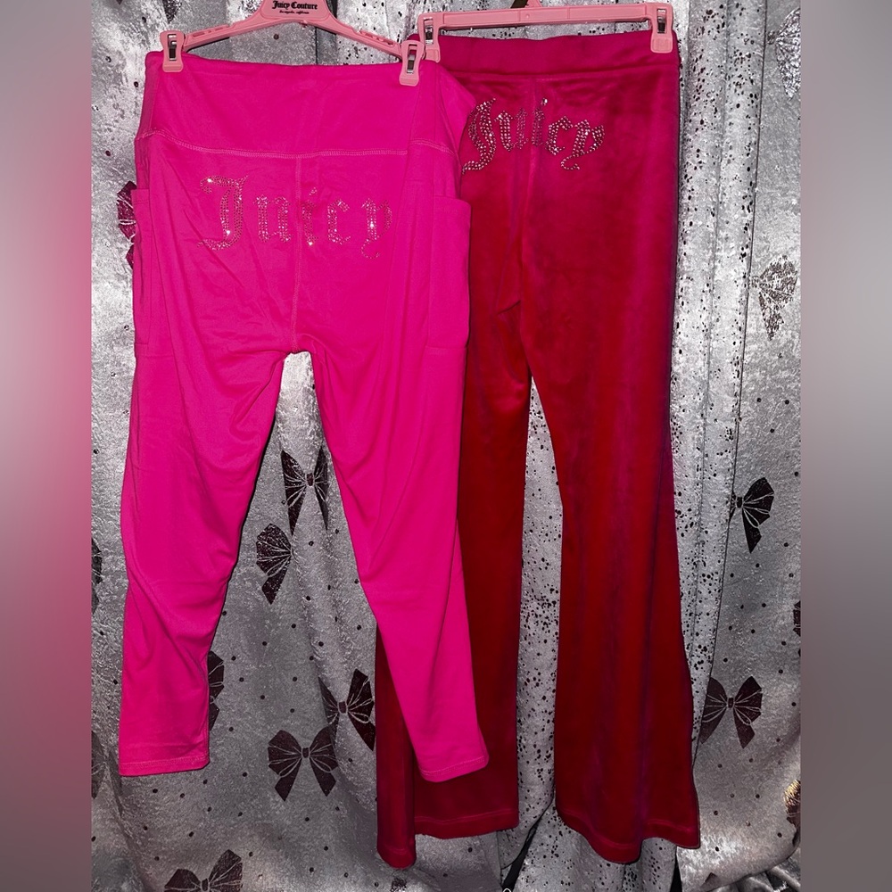 Juicy Couture pink pants set